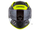 Helmetë moto CASSIDA Aero Drome 2026, full face, e zezë yellow fluo