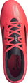 Këpucë futbolli Adidas F50 Club FxG IE0613, për bar, me lidhëse, portokalli me të kuqe