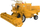 Играчка жетварка Double Eagle ATA Bizon Z056, размер 1:16, рачна, жолта