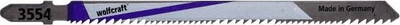 Tehe sharre shabllon Wolfcraft 3554000, 110mm, set 2 copë, gri