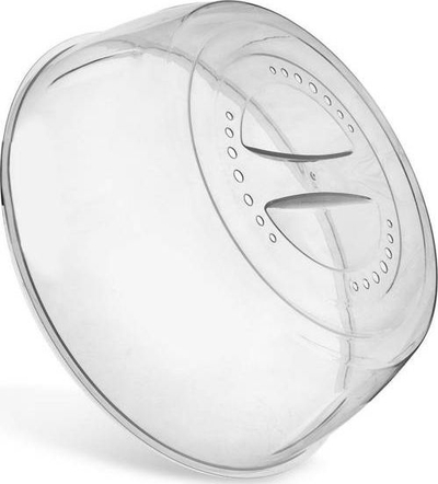 Kapak plastik për mikrovalë, mbrojtje nga spërkatjet, ruan lagështinë, transparent
