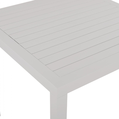 Tavolinë alumini 120×80 cm (HM5570.01), bardhë