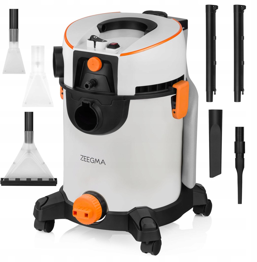 Fshesë larëse CleanMaxx, 1400W, depozitë 20L, gri e zezë