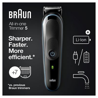 Makinë rroje Braun MGK 5345, e kaltër