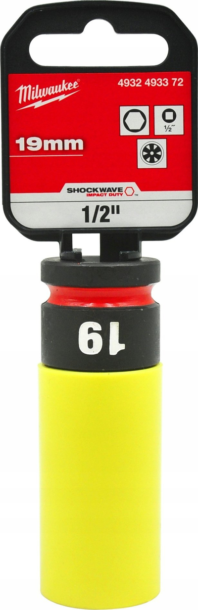 Çelës çorap për goma Hikoki, 1/2", 19 mm, metalik