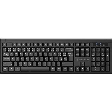 Tastierë wireless Eternico Essential KS1000, layout CZ SK, e zezë
