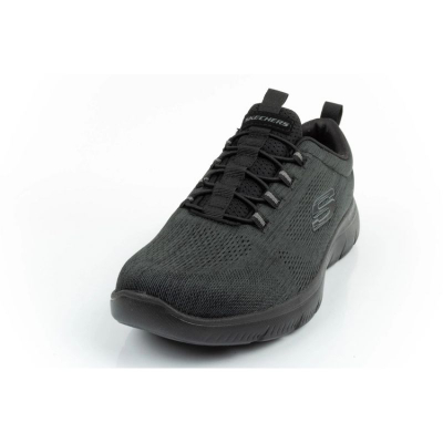 Atlete burrash Skechers Summits Louvin 232186, Air Cooled Memory Foam, të zeza