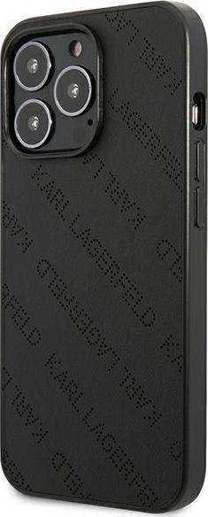 Mbulesë telefoni Karl Lagerfeld iPhone 13 Pro Max 6.7", lëkurë ekologjike, dizajn Ern Color