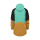 Xhakete Pola Ii L - Turquoise Ow213h