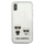 Futrollë telefoni Karl Lagerfeld KLHCI65CKTR për iPhone Xs Max, transparente