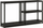 Raft për magazinim KIS Shelf Plus 237370, 5 kate, plastik, i zi