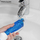 Irigator oral ProfiCare PC-MD 3026A, portativ, 0.15 L, i bardhë me blu