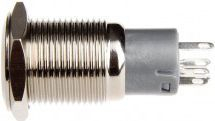 Buton ndezës me LED DimasTech PD009, 16mm