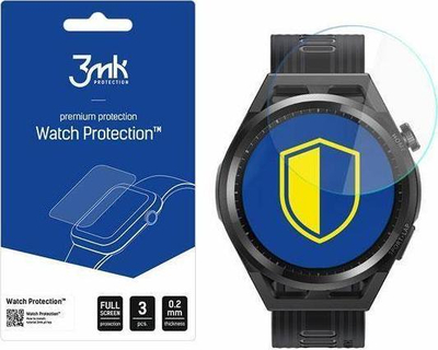 Xham mbrojtës 3MK FlexibleGlass për Huawei Watch GT Runner, hibrid, transparent