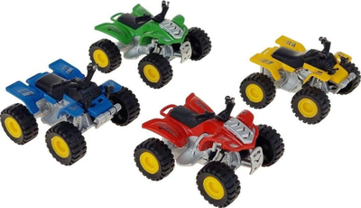 Lodër quad metalike Adar Auto Quad MIX, veturë lodër, dizajn i përzier me ngjyra