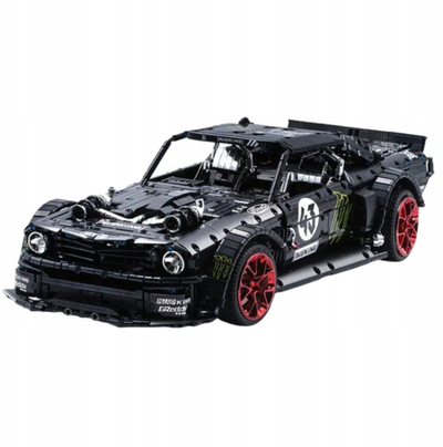 Set blloqe ndërtimi LEAN Toys Sports Car Mustang Hoonicorn V2, 3201 pjesë, 55 cm, shumëngjyrësh