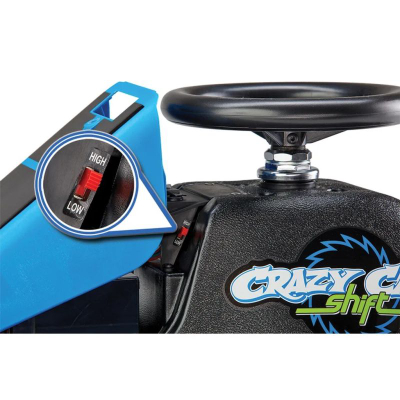 Електричен карт за деца Razor Crazy Cart Lithium, до 13 km/h, мотор Power Core, црно-син