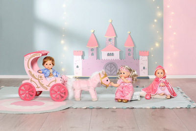 Set pelerinë për kukull Baby Annabell Little Sweet Cape 706503, për kukulla 36cm, me qese dhe varëse, shumëngjyrësh