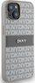 Mbulesë telefoni DKNY DKHCP14SPRTHSLE, iPhone 14 15 13 6.1", hardcase lëkurë, bezhë