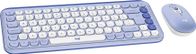 Set tastierë dhe maus Logitech POP Icon, Bluetooth, shumëplatformësh, lejla dhe e bardhë