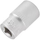 Kokë çelësi Stahlwille RF-52511, 1/4", 11mm, gjashtëkëndore, argjendtë