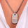 Qafore për meshkuj Maserati Iconic JM121ATK08, e argjendtë