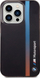 Mbulesë telefoni BMW Motorsport Tricolor Stripe, PC TPU, për iPhone 14, e zezë