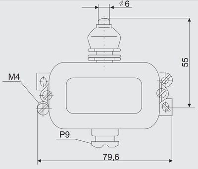 Çelës Promet MP0-5, 10A, 400 V, IP44