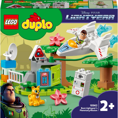 Set lodrash LEGO DUPLO Disney Pixar Buzz Lightyear Planetary Mission 10962, 2+ vjeç, me figurina