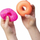 Lodër antistres Fat Brain Toys Nee Doh Dohnut, sensoriale, në formë donuts-i, shumëngjyrëshe
