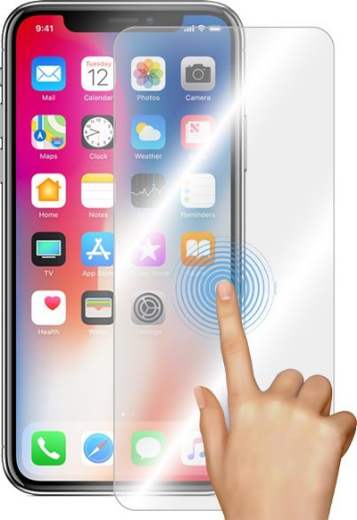 Xham mbrojtës hibrid GrizzGlass HybridGlass për Realme Narzo N55, i tejdukshëm