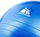 Top gjimnastikor Meteor Fitness Ball, 65 cm, me pompë, blu