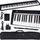 Piano dixhitale DNA SP 88, 88 taste, Bluetooth MIDI, e zezë