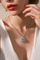 Qafore Silver me Gur Blu & Kristale Zirkon