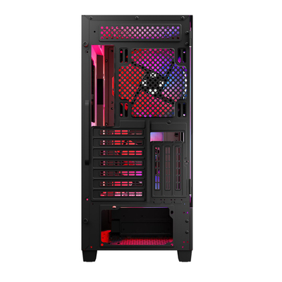 Kasa kompjuteri Modecom Siroco ARGB Flow, MIDI Tower, USB 3.0, e zezë