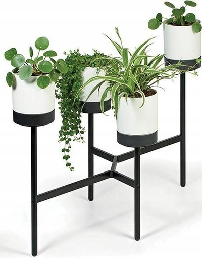Stendë lulesh Bloomie Stand, 125cm, plastike, gri