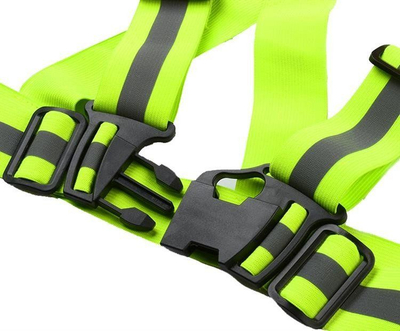 Jeletë reflektuese Sports Equipment AG590, universale, për motor dhe biçikletë, jeshile