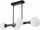 Llampë varëse Lamkur Astro 45061, 4xG9, metal edhe xham, bardh e zi