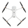 Dron Autel EVO Max 4T, kamerë 50MP, 128GB, multicolor