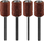 Set rripa bluarës Graphite 55H076, 6.3 mm, 100 copë, kokrra K60 K240
