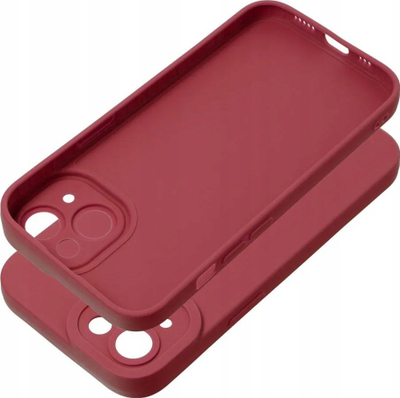 Mbrojtëse telefoni Roar Luna për iPhone 15, TPU, e kuqe