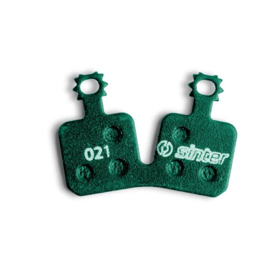 Blloqe freni biçiklete Sinter Green S2032 021, organike, jeshile