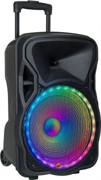 Пренослив звучник N-Gear The Flash 1205, 300W, блутут караоке, црн