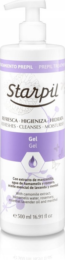 Гел пред депилација Starpil Pre Depilatory Gel, 500ml, за кожа