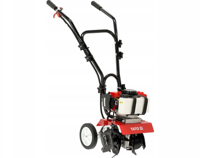 Kultivator benzine Yato Glebogryzarka, motor 52cm³, 1.97HP, i kuq