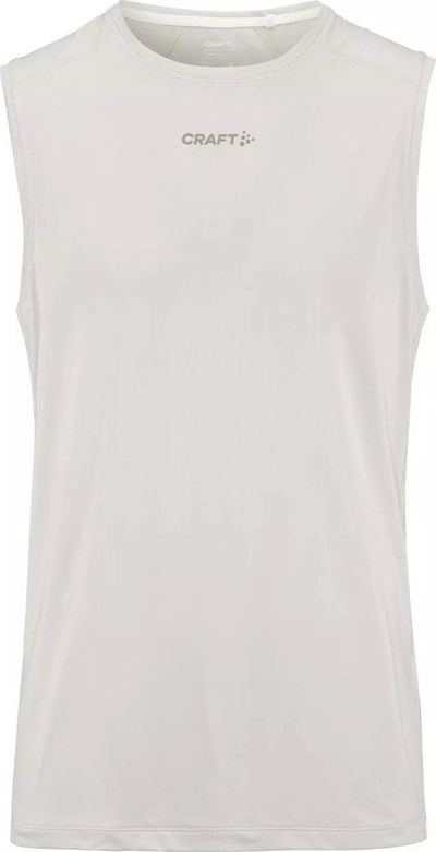 Bluzë sportive pa mëngë Craft Adv Essence SL Tee 2 M, poliestër i ricikluar, për burra, gri
