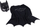 Сет на наметка и маска DC Comics CapeNMask F23, за деца, шарен