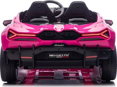 Makinë lodër Triton Lamborghini Revuelto XL STRONG, model sportiv, rozë