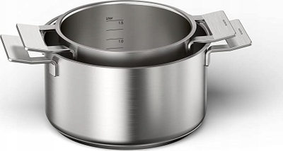 Set tenxheresh Bosch HEZ9SE040, 4 pjesë, për induksion, çelik inox