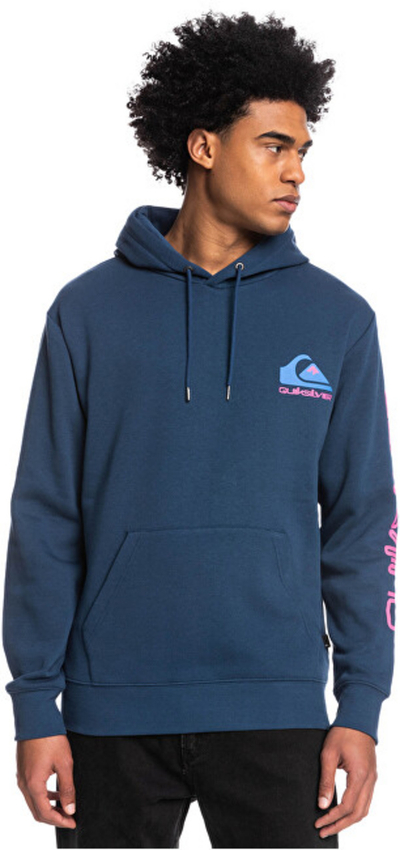 Duks Quiksilver Omnilogohood Comfort Fit, i kaltër